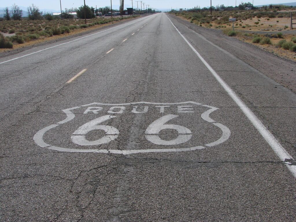 route 66, road, nature, usa, highway, route, desert