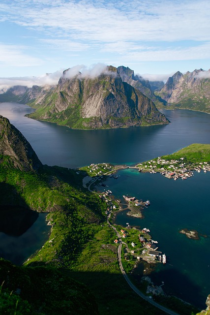 mountains, sea, islands, landscape, nature, ocean, nature, nature, nature, nature, nature